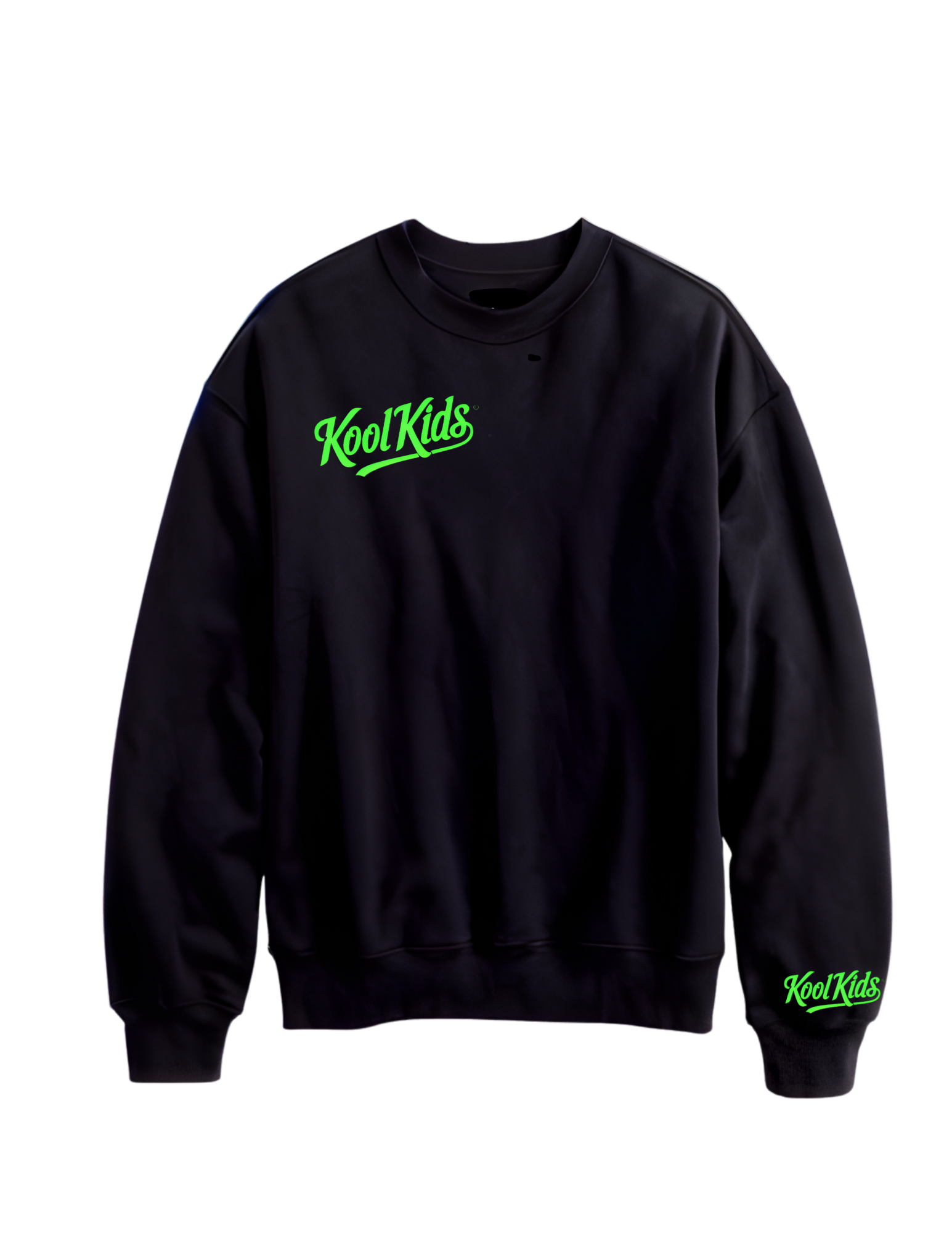 Kool Kids Crew Sweatshirt: GLOW IN THE DARK LOGO