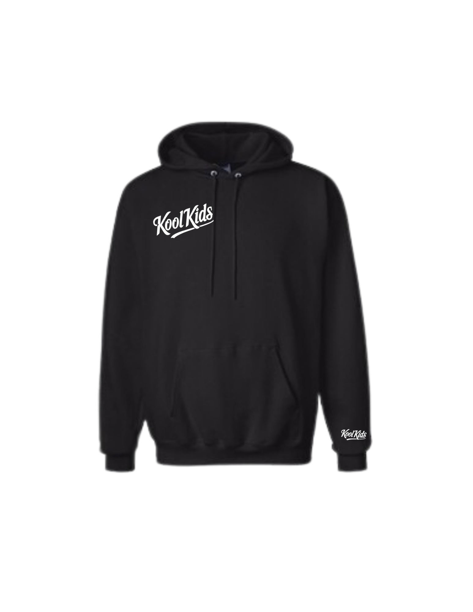 Everyday “Kool Kid” WHITE LOGO - Lightweight Ultra Soft Fleece Hoodie