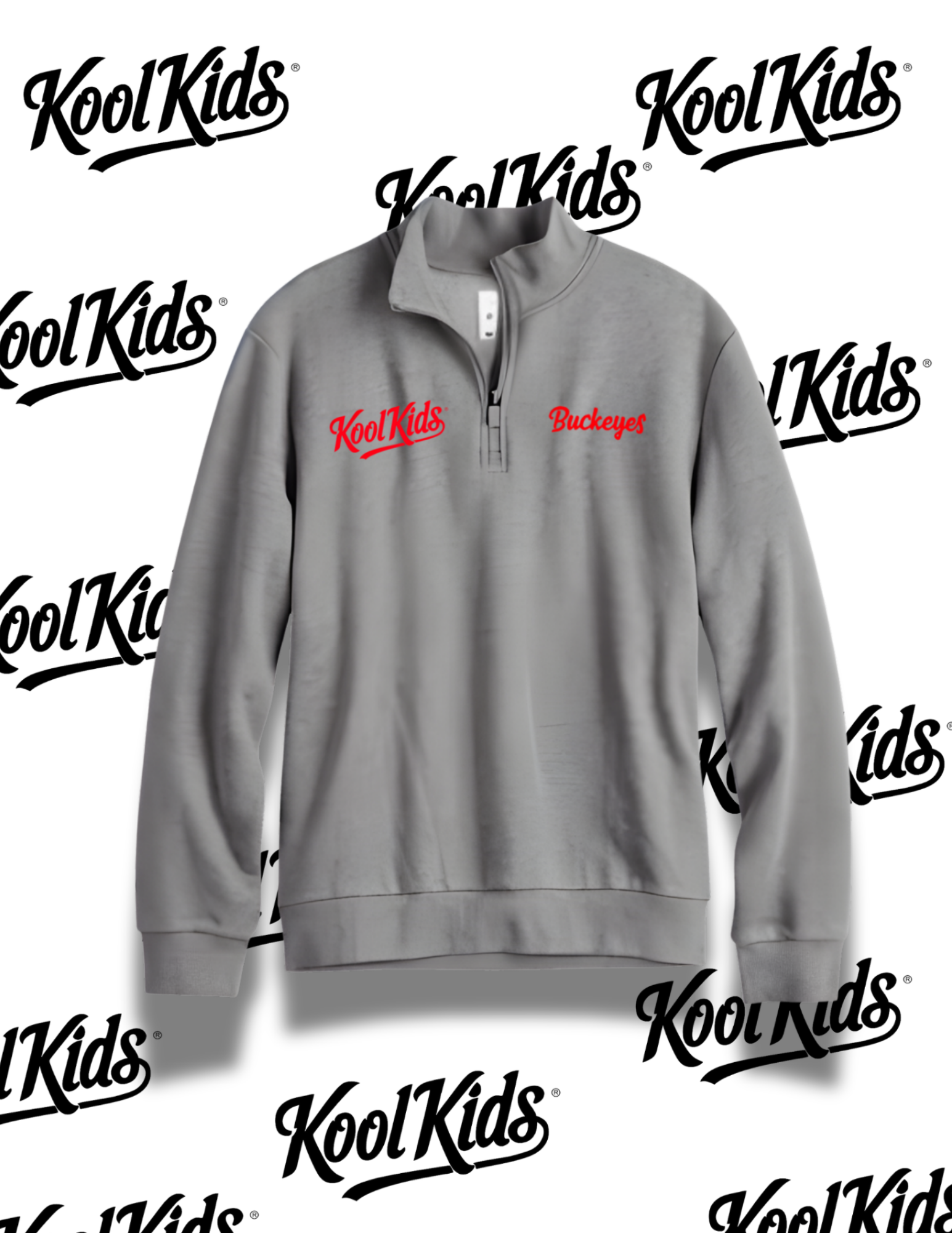ROOTS COLLECTION: Quarter Zip (Gray)
