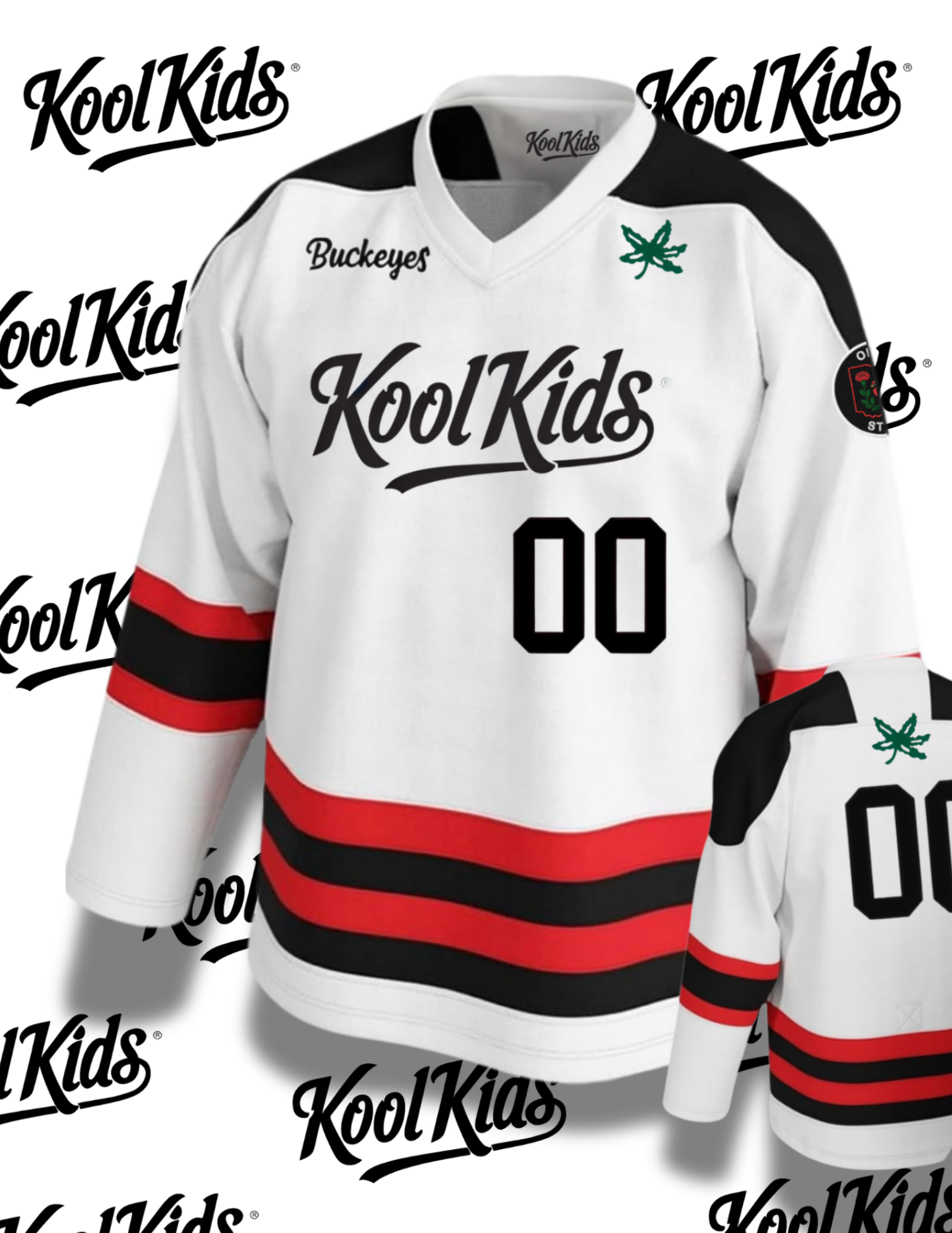 ROOTS COLLECTION: Hockey Jersey (White)