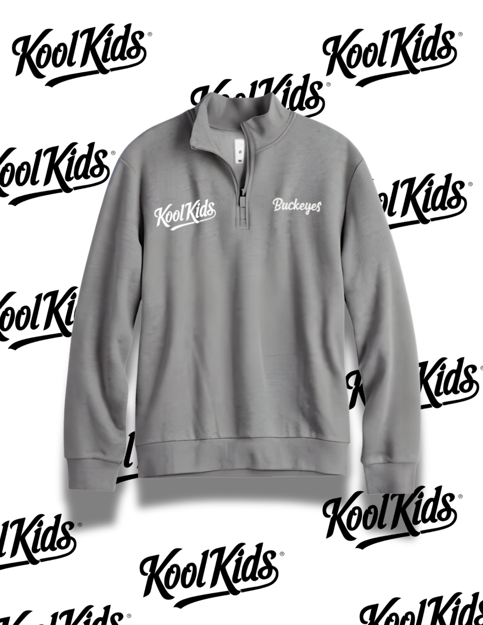 ROOTS COLLECTION: Quarter Zip (Gray)